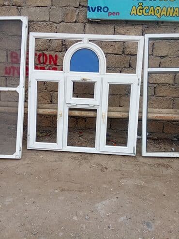 parket qiymeti: İşlənmiş İkiqat şüşə paketi Plastik pəncərə, Еni: 115 sm, Uzunluğu: 157 sm — 4