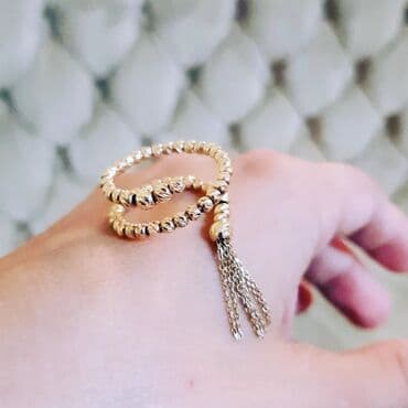 tək qaş: Toy, Üzük, Sarı qızıl, 585 Əyar, Qaşsız — 2