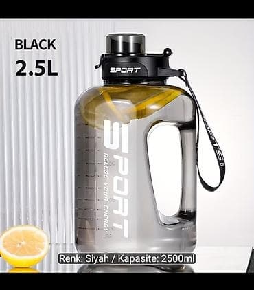 İdman qidaları: Fitnes Sport İş Kamp Gezilere Denize Sportif Termos 2500 ml — 2