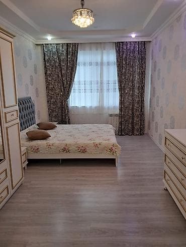 bakida ev kirayesi: Tam mebelli və texnikalı mənzil interyeri - Geniş, işıqlı zal: qonaq — 3