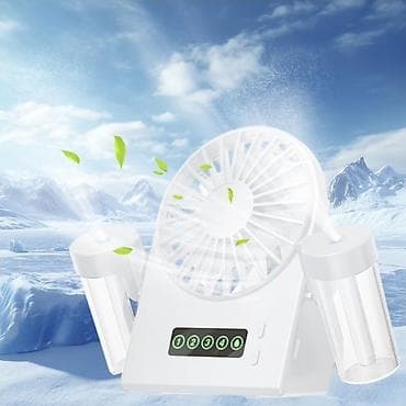 cabel: 2‑in‑1 şəxsi iqlim nəzarəti: ventilyator və nəmləndirici — 2