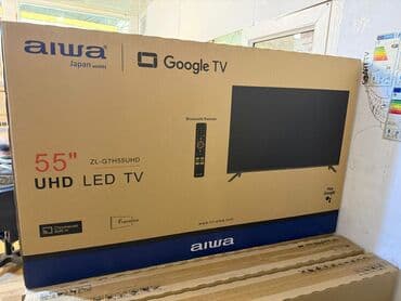 i̇şıqlandırma: Yeni Televizor Akai LED ekran 55" 4K (3840x2160), Pulsuz çatdırılma, Rayonlara çatdırılma — 1