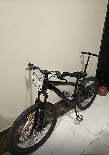 zigzag velosiped: Dag velosu velosu təzə təkər ilə metal pedal ilə vınos xamelion rəngdə — 4
