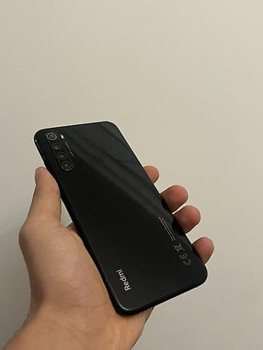 Redmi Note 8, 64 GB, rəng - Qara, Barmaq izi