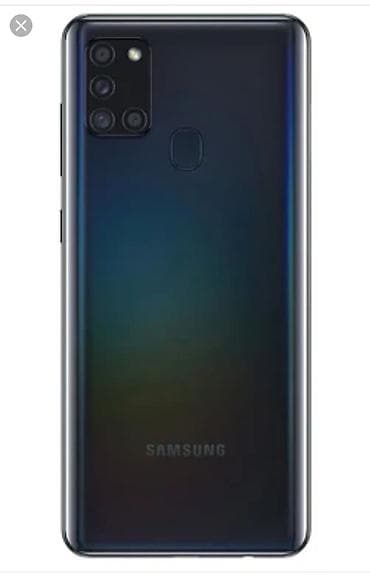 Samsung Galaxy A21S, 64 GB, rəng - Qara, Barmaq izi