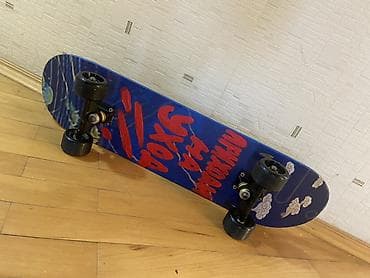 skateboard satışı: ÇOX TƏCİLİ SATILIR!!! Çox az istifadə olunub, təkərlərin işıqları — 1