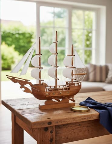 qaraqan art ve xaos pdf: Əl işi olan bu taxta gəmi modeli, dəniz mövzularını sevənlər üçün — 9