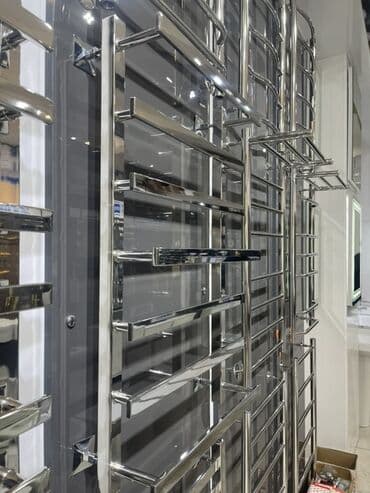 hamam quruducu: Paslanmayan metaldan hazırlanmış, dəsmal və xələtləri qurutmaq üçün — 4