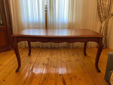 lipa agaci: Qonaq masası, Yeni, Açılan, Taxta, Dördbucaq masa — 5