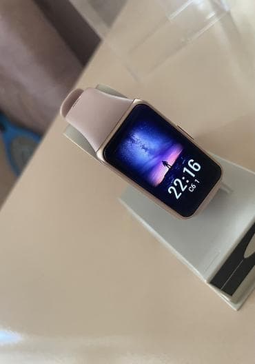 toxuyan: Yeni, Smart qolbaq, Huawei, Bildirişlər, rəng - Çəhrayı — 6