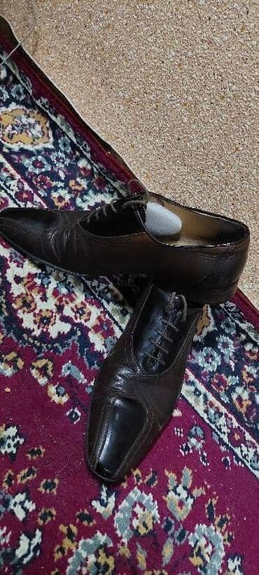 dəri kişi mokasinləri: Mario Bruni Kisi Ayaqqabisi Brend Ve qorkemli Ayaqqabidir olcusu 42 — 1