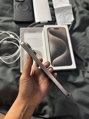 ipad 9 lalafo: IPhone 15 Pro, 256 GB, Natural Titanium, Face ID — 2