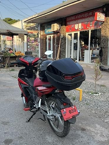 4 tekerlekli motor atv: Model: Sport tipli skuter/moped Rəng: Qırmızı-qara Kuzov — 2