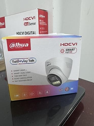 reqemsal kamera: Dahua HDCVI Two‑Way Talk təhlükəsizlik kamerası - HDCVI texnologiyası — 1