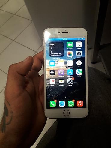 iphone i: IPhone 6s Plus, 16 GB, Rose Gold, Barmaq izi — 5