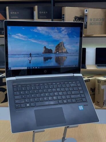 HP ProBook noutbuk - Ekran: 15.6" (antiparlaq), HD/Full HD klassik