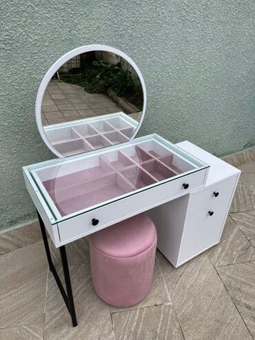 купить трюмо с зеркалом: Новый, Трюмо, Ламинат, Нет кредита, Платная доставка — 5