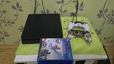 ps 4 slim: PlayStation 4 Slim – 1TB yaddaş Komplekt: - PS4 Slim konsolu (1TB — 2