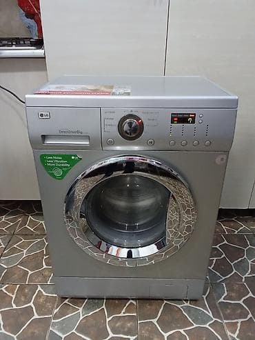 termal pasta: Paltaryuyan maşın LG, 6 kq, İşlənmiş, Avtomat, Qurutma var, Kredit yoxdur, Pulsuz çatdırılma — 3