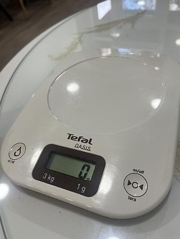 ağ qulaq: Tefal Oasis mətbəx tərəzisi - Maksimal çəkisi: 3 kq - Dəqiqlik: 1 q - — 2