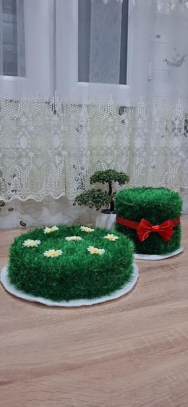 Pastel dəstləri: Dekorativ “səməni” dəsti – əl işidir. iri ölçü 12 Azn. Orta ölçu 10 — 1