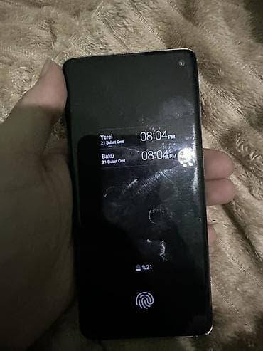 samsung usb: Samsung Galaxy S10, 128 GB, Barmaq izi — 5