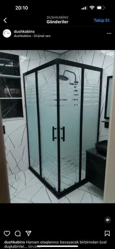 duşakabin qiymetleri: Новый Кабинка с открытым верхом, Бесплатная доставка, Платная доставка — 2