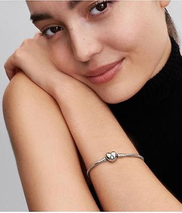 bil: Pandora, orijinal Pandora, Pandora Moments, 925 gümüş, Pandora qolbaq — 1