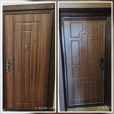 Giriş qapısı 100azn. Dəmir deyil.MDF materialdir. Hündürlük 208 en 96 lalafo.az -da Giriş qapısı 100azn. Dəmir deyil.MDF materialdir. Hündürlük 208 en 96