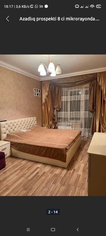 azadliq prospekti kiraye evler: Azadlıq prospekti, 8-ci mikrorayon Azadlıq metrosunun yaxınlığında — 4