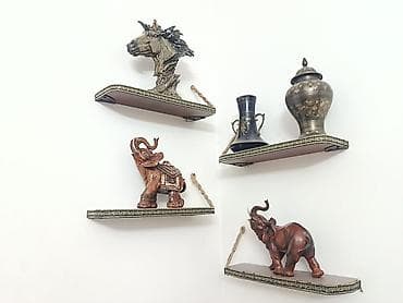 Dekorativ rəf, Düz