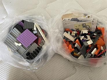LEGO uyğun konstruksiya detallarının qarışıq seti - 2 ayrı paketdə