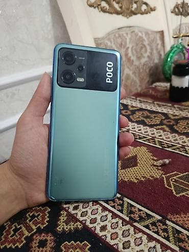 aplle 6: Poco X5, 128 GB, rəng - Göy, Sensor, Barmaq izi, Face ID — 3