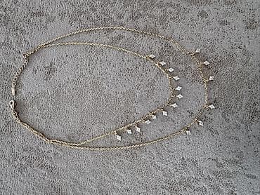 qızıl sep kişi: İkiqat zəncirli boyunbağı – J. Crew (JUCREW) markalı - Rəng: qızılı - — 1