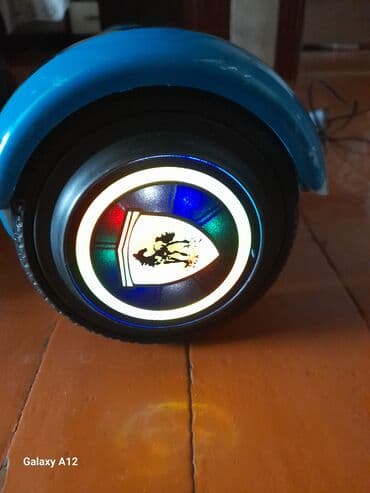 Subaru: Uşaqlar və yeniyetmələr üçün balans skuter (hovərbord) - Rəng: mavi - — 7