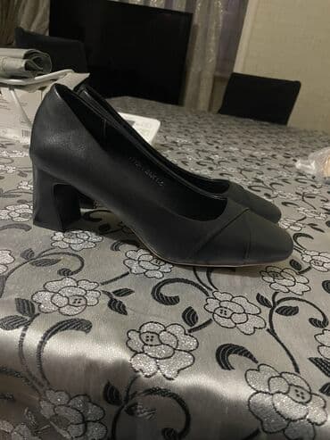 детские кожаные туфли: Туфли, Размер: 38, цвет - Черный, Новый — 3