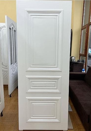 ag qapilar: Yeni Otaq qapısı Zamok ilə, Zəmanətli, Ödənişli quraşdırma, Pulsuz çatdırılma — 1