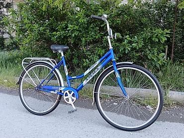 skoruslu velosiped: Şəhər velosipedi Stels, 28", sürətlərin sayı: 1 — 1