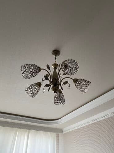 çılçıraq mağazaları: Çılçıraq, 5 lampa, Metal — 2