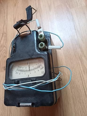 Sovet istehsalı analoq ölçü cihazı – portativ elektrik ölçən aparat — 1
