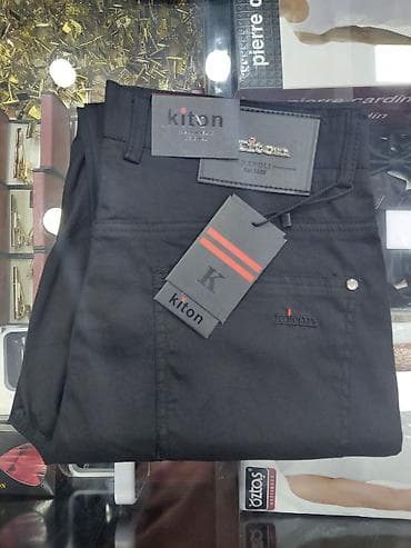 topdan geyim: Klassik Şalvar, Kiton, rəng - Qara — 4