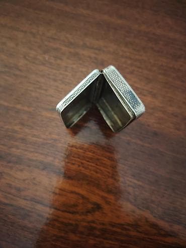 браслет пандора баку цена: Gümüş mini qutu – əl oyma şəhər mənzərəli - Material: gümüş (daxildə — 3