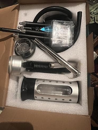 gumus 56: Boll tustulu işiqli rahat çekimli stol üstü qelyan paketinde al hara — 3