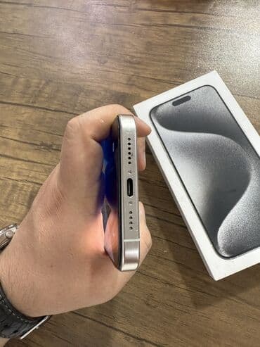 iphone xs max 256 gb ikinci el: IPhone 15 Pro Max, 256 GB, White Titanium, Zəmanət — 3