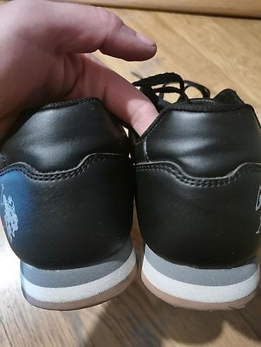 Ayaqqabılar: USPA (U.S. Polo Assn.) Uni idman ayaqqabısı - Rəng: qara, altlıqda — 4