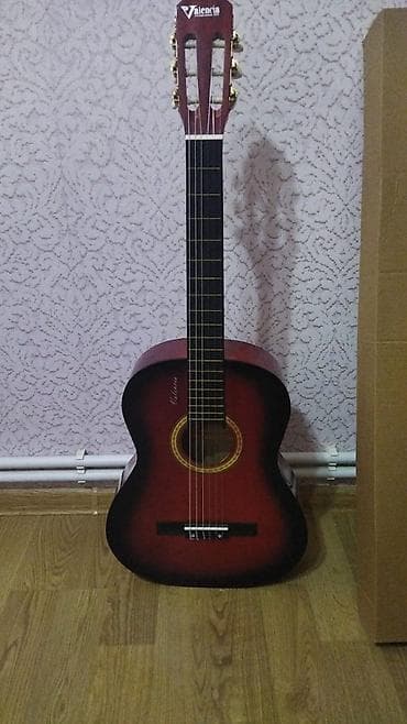 gitara tornado: Valencia klassik gitara – qırmızı-sunburst rəngli, 6 simli, nylon — 1
