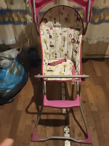 kukla sekilleri: Uşaq yemək stulu / çevrilən yelləncək-stul - 2-si 1-də funksionallıq — 3