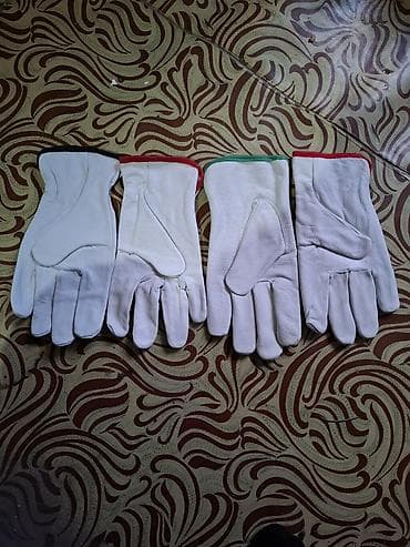 idman elceyi: Məhsul: Dəri işçi əlcəkləri (4 fərqli model) - Material: Yüksək — 2