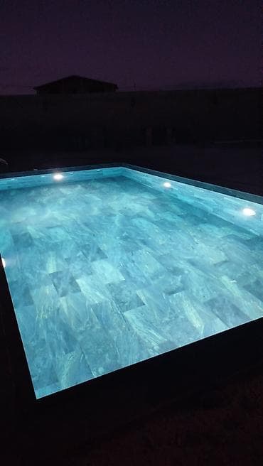 Электромонтажные работы: Hovuz tikintisi və quraşdırılması xidməti - Beton karkaslı, tam — 2