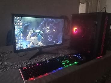 pc barter: Alfa Monitor (yeni-1ay)-75hz Prosessor-İ3-10100f 3.6ghz turbo ilə — 2
